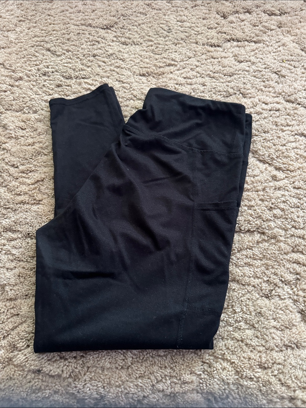 Maurices Black High-Waist Performance Leggings